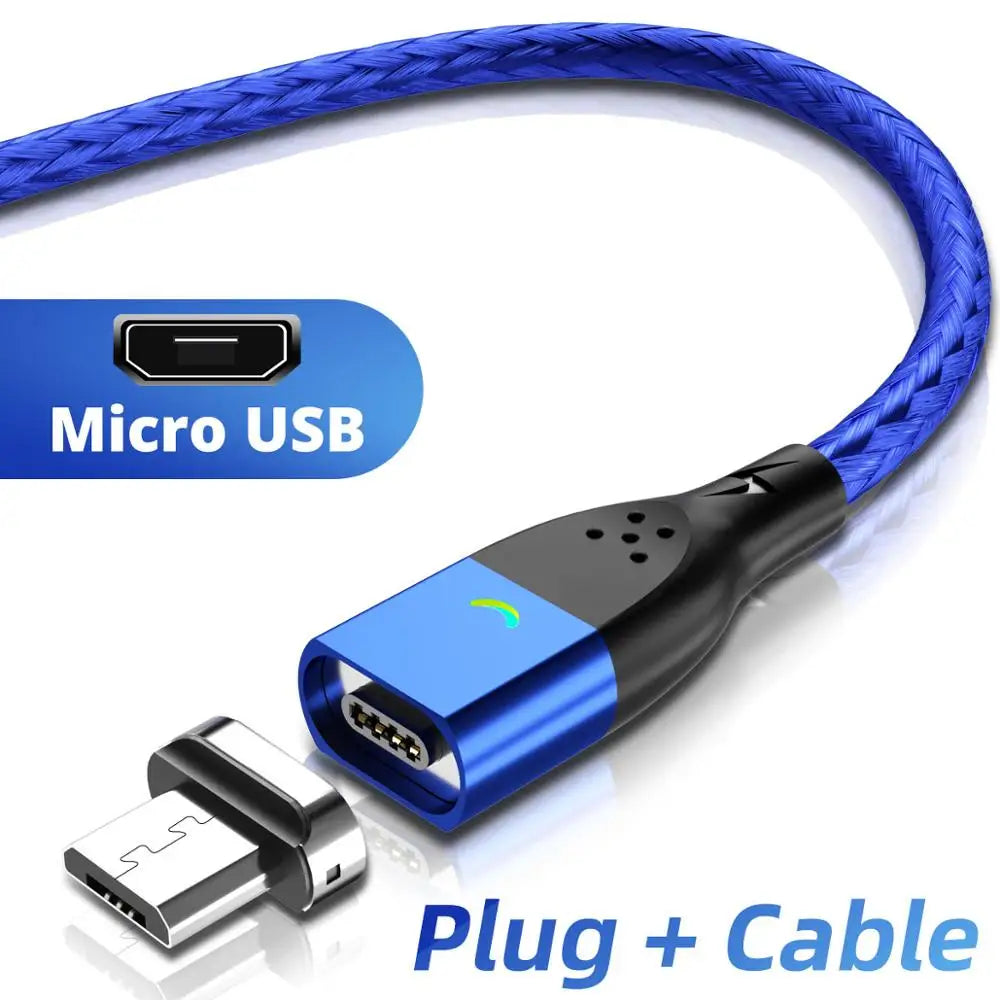 Cabo magnético de carregamento rápido USB FONKE 3A