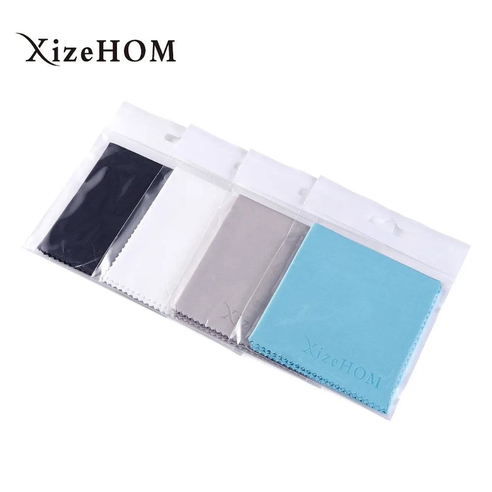 XizeHOM 8pcs Microfiber Glasses Cleaning Cloth – Lens & Phone Screen Wipes