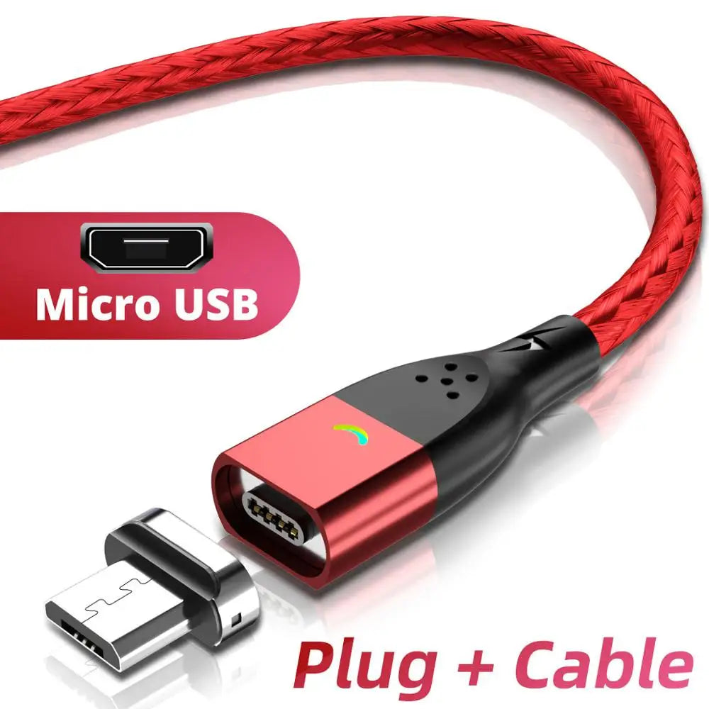 Cabo magnético de carregamento rápido USB FONKE 3A