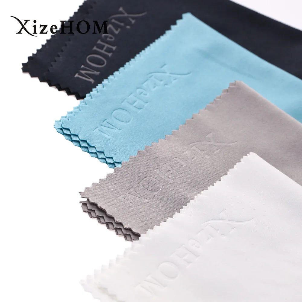 XizeHOM 8pcs Microfiber Glasses Cleaning Cloth – Lens & Phone Screen Wipes