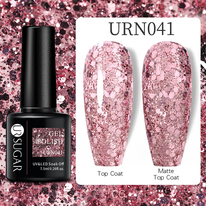 Dark Red Gel Nail Polish – Soak-Off LED/UV Gel Varnish for Salon & Home Use