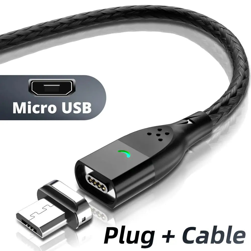 Cabo magnético de carregamento rápido USB FONKE 3A
