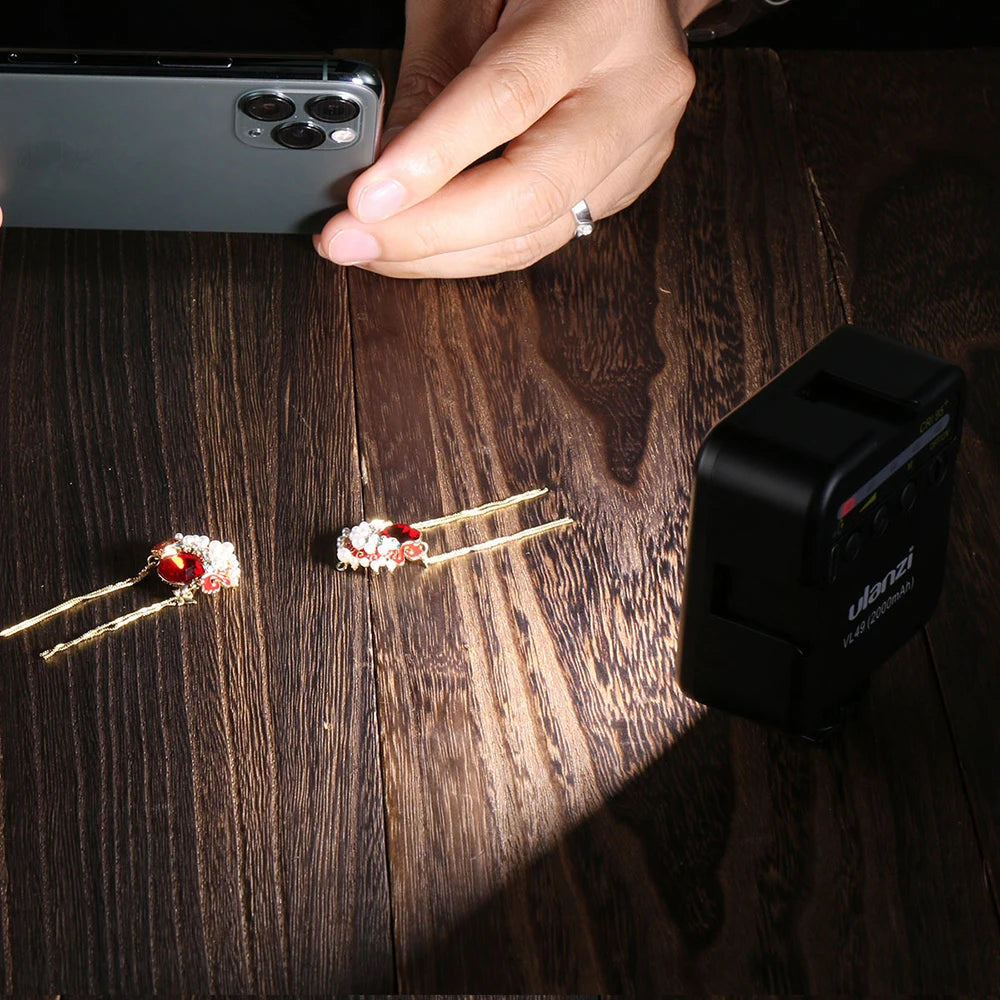 Mini Vlog LED Fill Light – Camera Lighting