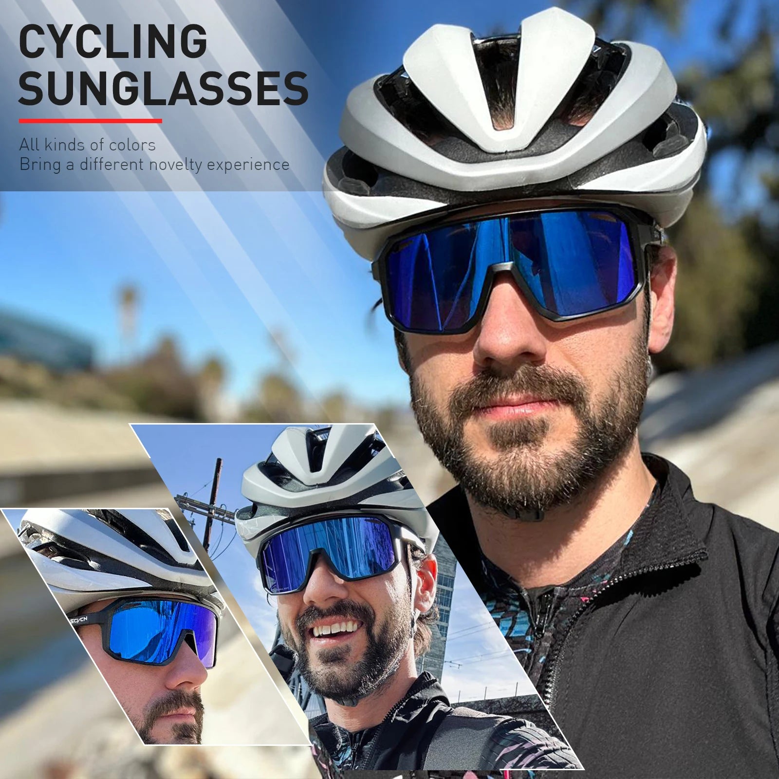 Cycling Sunglasses – UV400 & Photochromic Bike Glasses for Men & Women