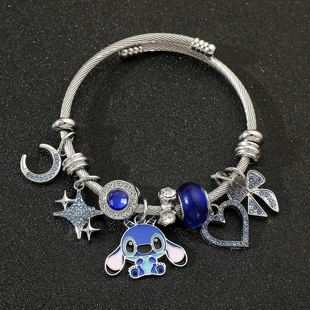 Pulseira infantil do Stitch da Disney