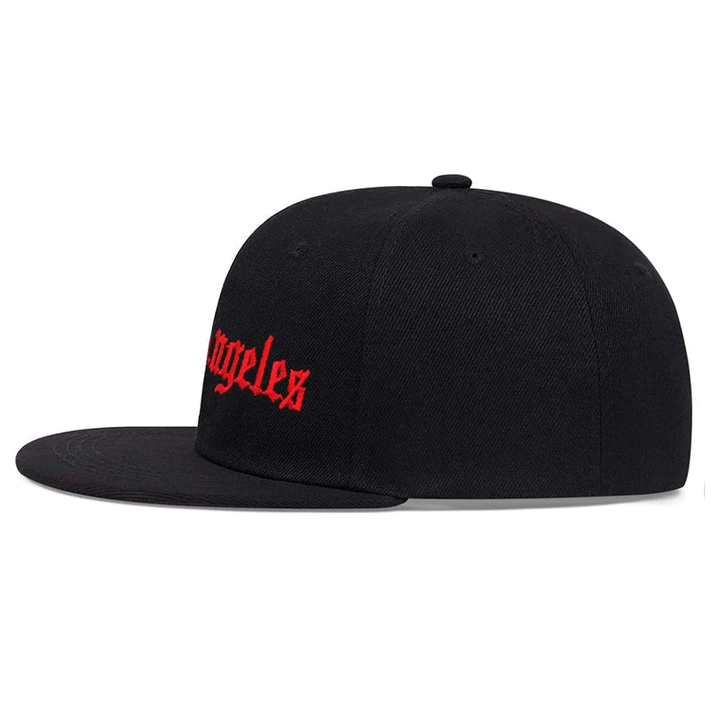 Boné de basquete de Los Angeles - Boné snapback de algodão para uso casual e ao ar livre