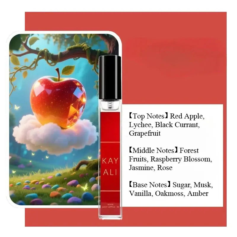 Perfume Feminino Floral Frutado Doce Elegante - Eau de Parfum Romântico com Base Amadeirada (10ml)