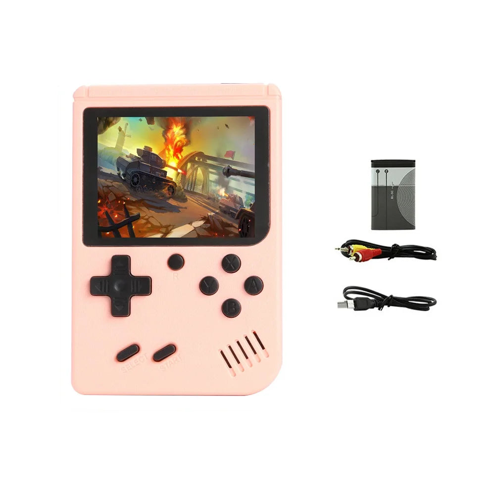 Portable Mini Game Console - 3.0" LCD Handheld with 400 Classic Retro Games