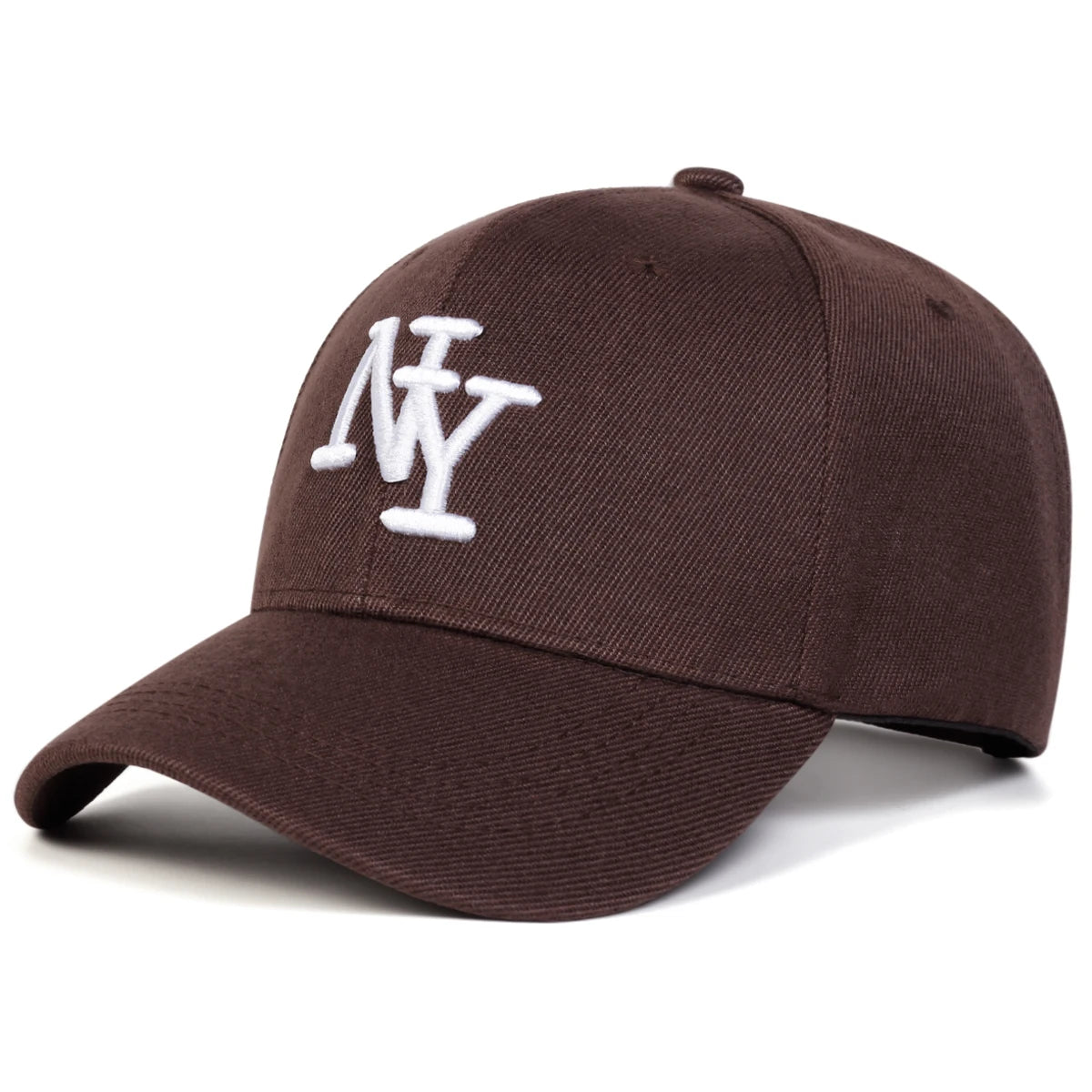 NY Letter Embroidered Baseball Cap - Unisex Adjustable Snapback for Spring & Autumn