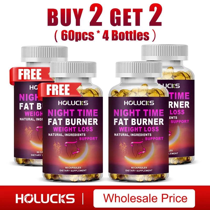 Queimador de Gordura Noturno - Cápsulas Avançadas para Sono e Perda de Peso com Feijão Branco e Garcinia Cambogia
