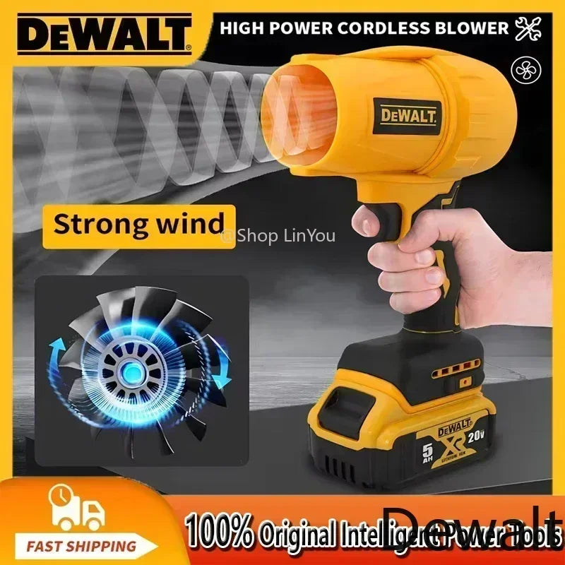 💨 LIQUIDAÇÃO! Soprador de ar sem fio DeWalt de 30.000 RPM - Ferramenta para remover poeira com ventilador turbo de 20V