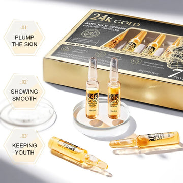 Thread Lifting Facial Essence – 24K Gold Glow & Hydration