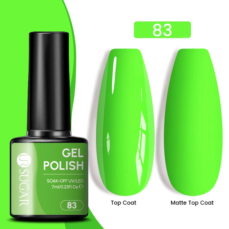 Dark Red Gel Nail Polish – Soak-Off LED/UV Gel Varnish for Salon & Home Use