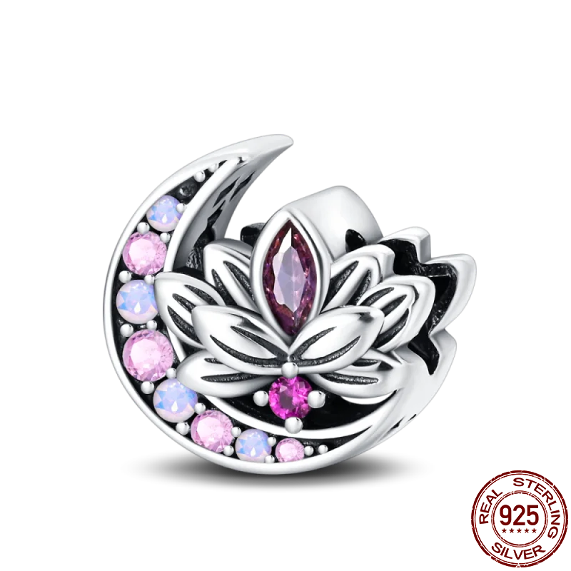 Berloque de Prata 925 com Zircônia - Berloque Compatível com Pulseira