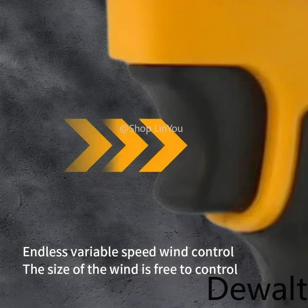 💨 LIQUIDAÇÃO! Soprador de ar sem fio DeWalt de 30.000 RPM - Ferramenta para remover poeira com ventilador turbo de 20V