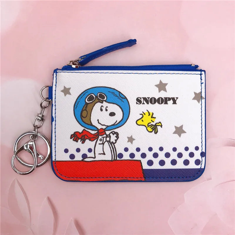 🐾 Snoopy Coin Purse – Cute Zipper Wallet for Kids, Teens & Adults