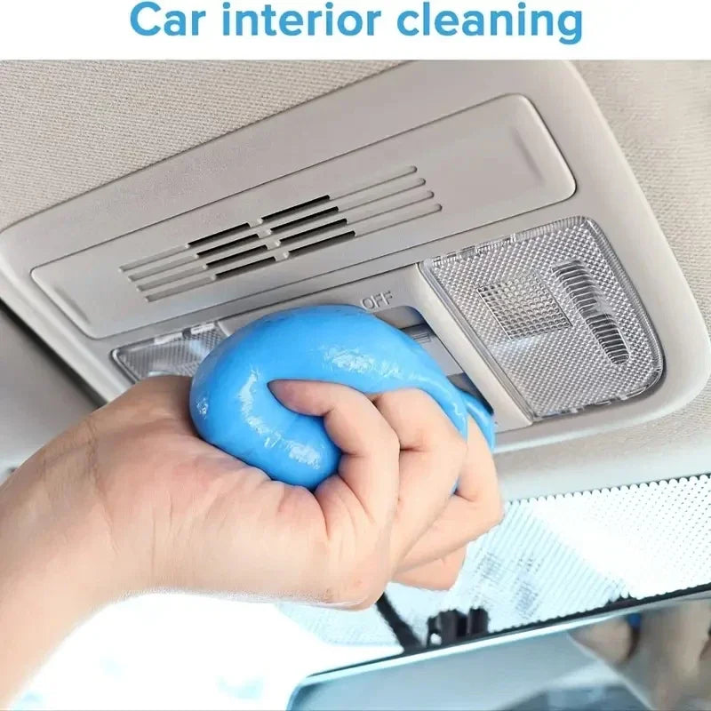 Car Cleaning Gel – Reusable Detailing Putty for Car Vents, Dashboard, Keyboard & Hard-to-Reach Spaces