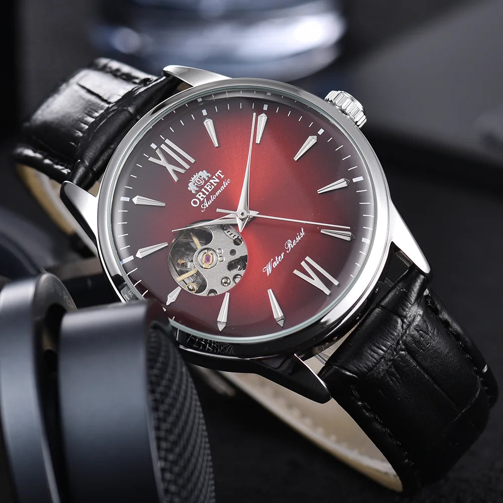 Men's Automatic Mechanical Watch – Luxury Stainless Steel Self-Winding Wristwatch | 17 Style Options