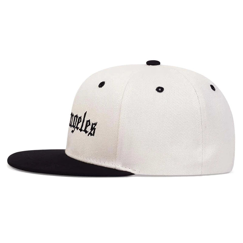 Boné de basquete de Los Angeles - Boné snapback de algodão para uso casual e ao ar livre