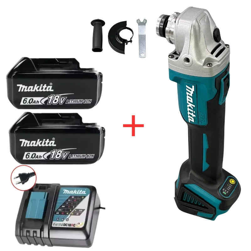 Makita 18V Brushless Angle Grinder 125mm – Cordless Cutting & Polishing