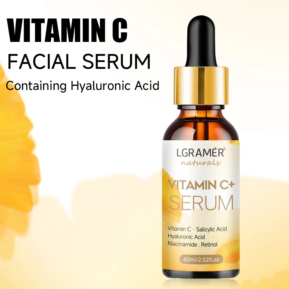 Sérum Facial Hidratante e Rejuvenescedor – Iluminador para Todos os Tipos de Pele
