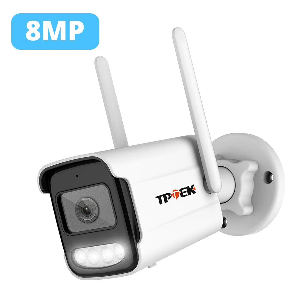 Wireless Outdoor Bullet Security Camera – AI Detection