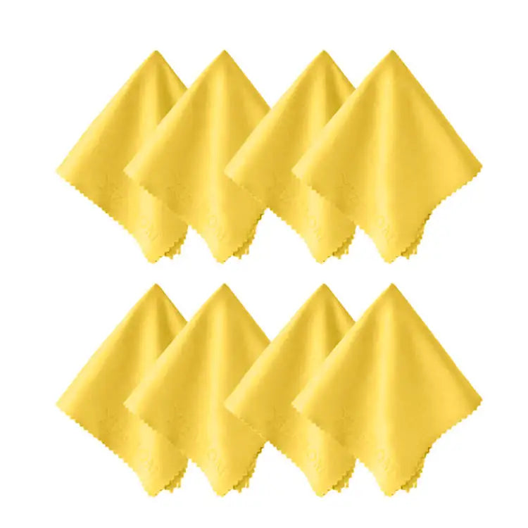 XizeHOM 8pcs Microfiber Glasses Cleaning Cloth – Lens & Phone Screen Wipes