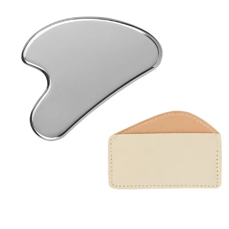 Stainless Steel Dolphin Gua Sha Facial Massage Tool