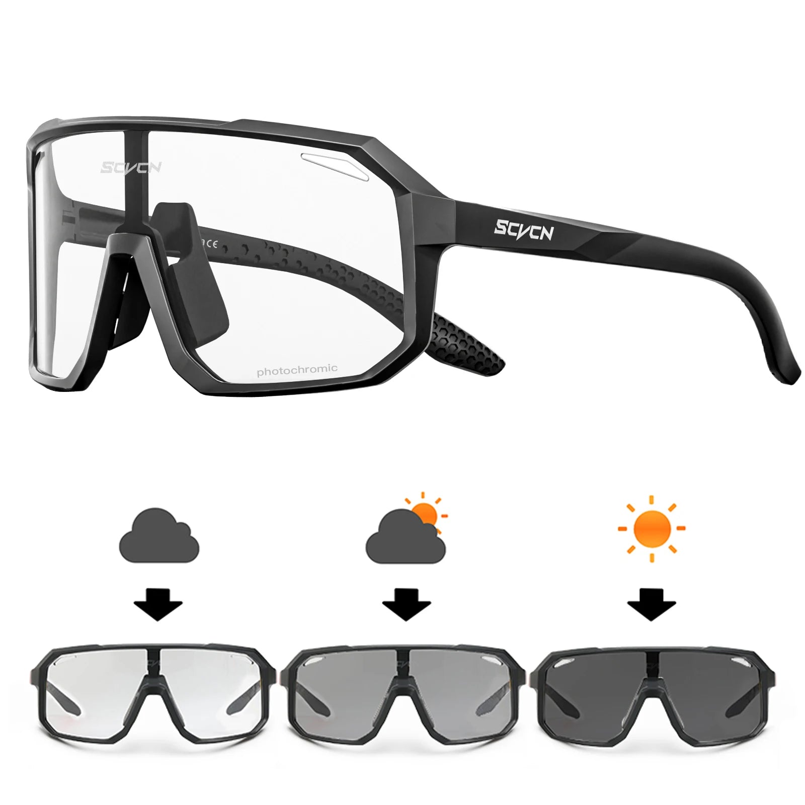 Cycling Sunglasses – UV400 & Photochromic Bike Glasses for Men & Women