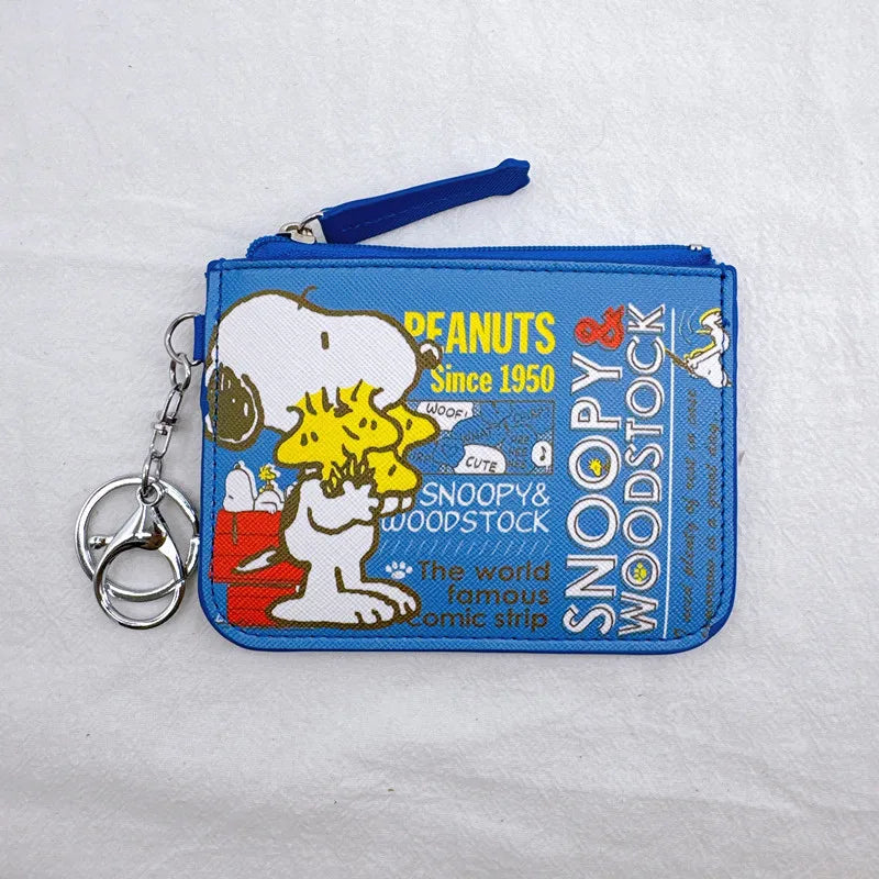 🐾 Snoopy Coin Purse – Cute Zipper Wallet for Kids, Teens & Adults