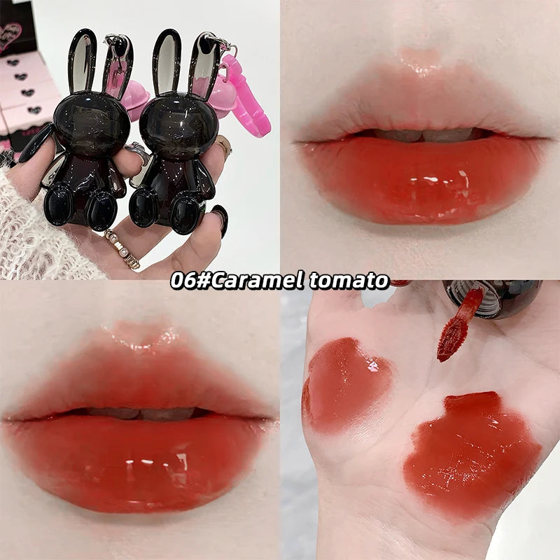 Batom líquido matte aveludado Gege Bear Pink Rabbit