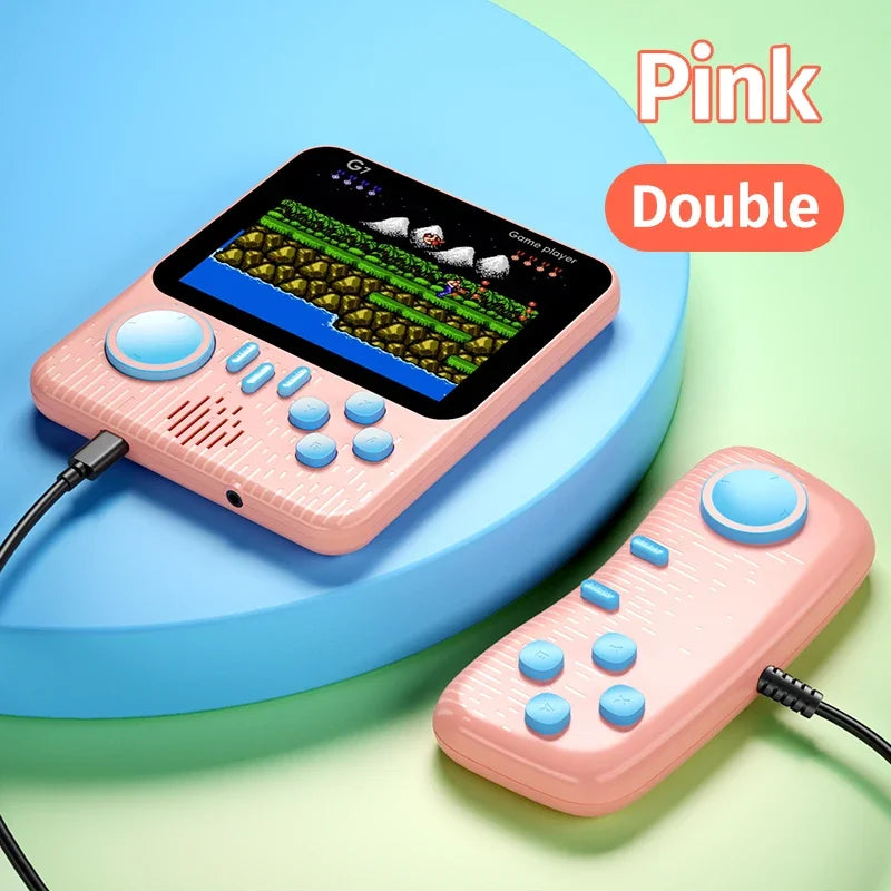 Console de jogos portátil G7 - Tela de 3,5" com 666 jogos retrô e opção de gamepad