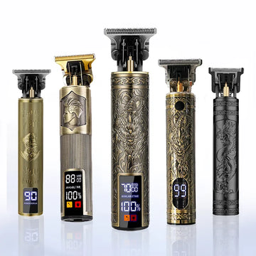 T9 Electric Hair Trimmer - USB Rechargeable Professional Clipper for 0mm Bald Fades