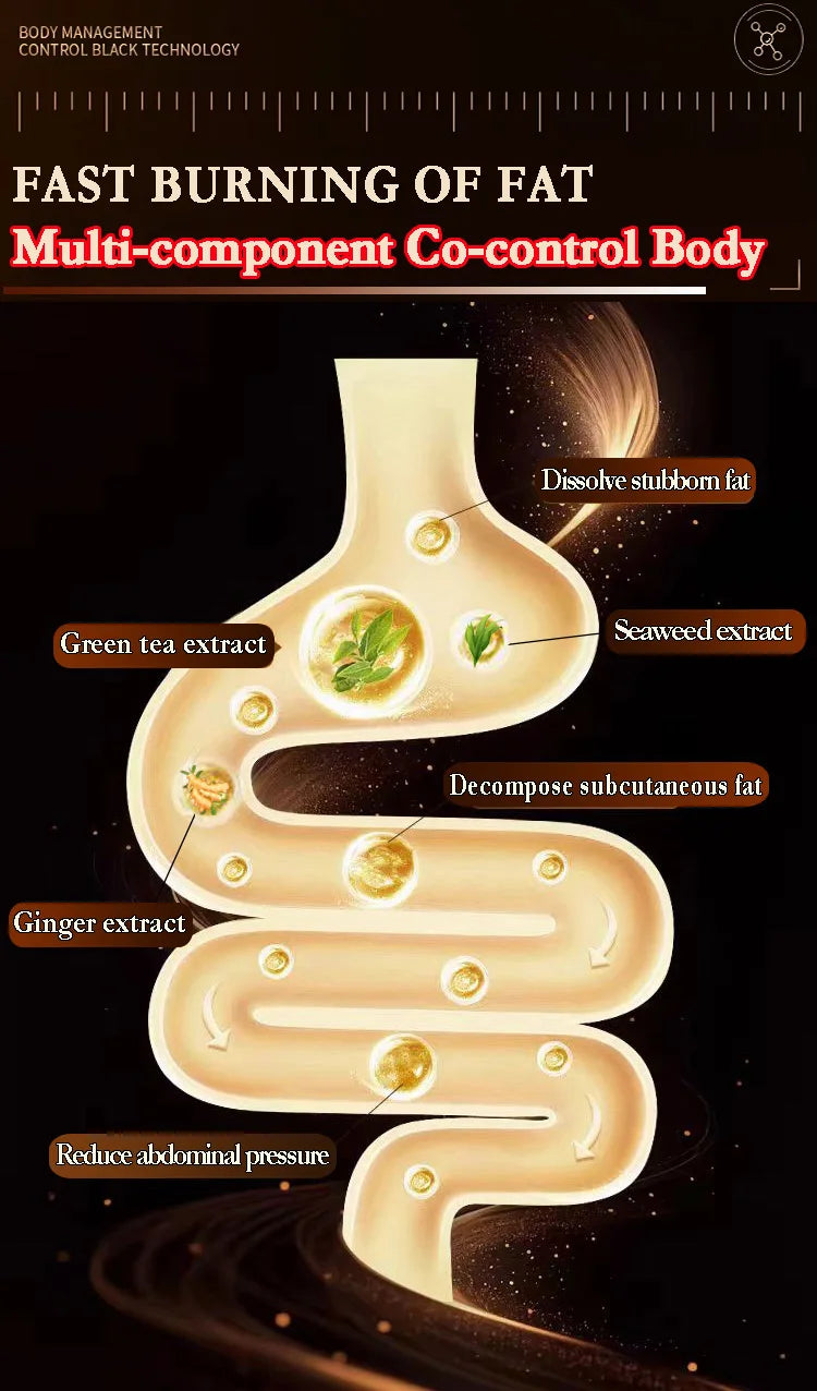 30ml Natural Weight Loss Oil for Women's Belly Fat Burning Stomach Fat Reducing Aid Fitness & Wellness Fat Burning Oil