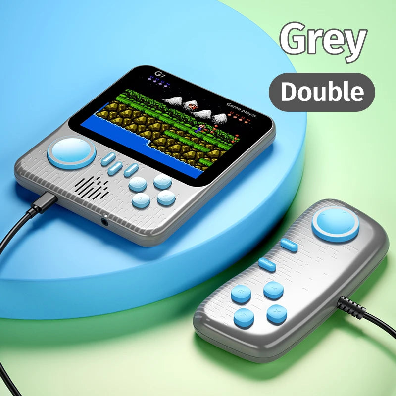 Console de jogos portátil G7 - Tela de 3,5" com 666 jogos retrô e opção de gamepad