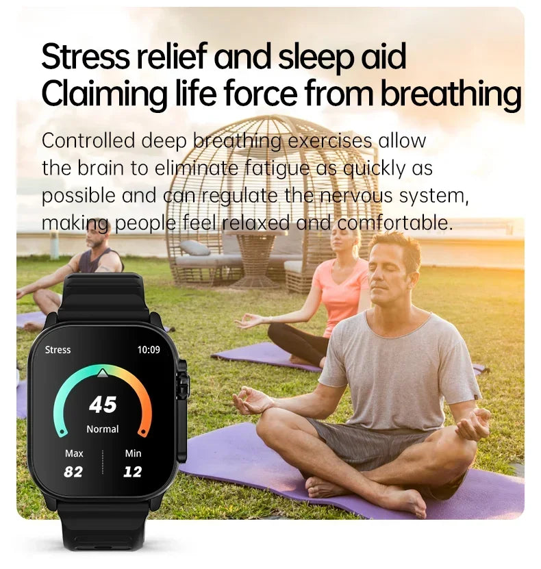 T900 Ultra 2 Smart Watch – 49mm AMOLED, Bluetooth Calls, NFC, IP65 Waterproof