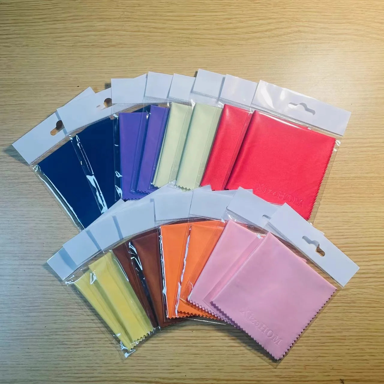 XizeHOM 8pcs Microfiber Glasses Cleaning Cloth – Lens & Phone Screen Wipes