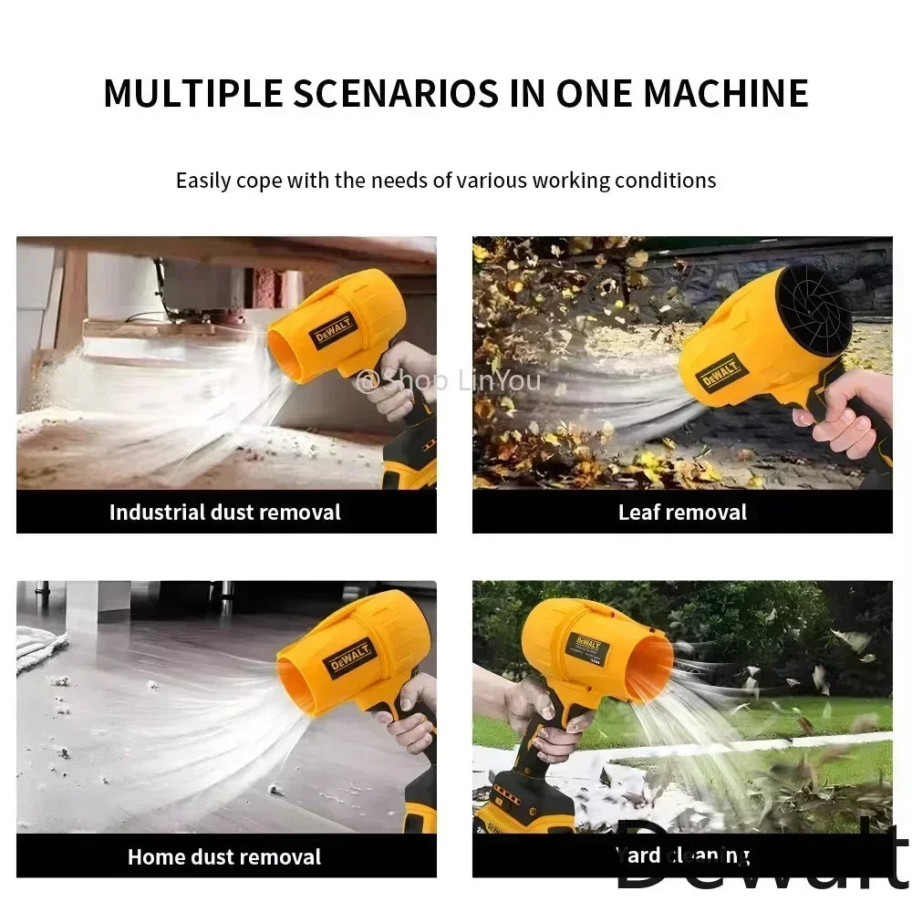 💨 LIQUIDAÇÃO! Soprador de ar sem fio DeWalt de 30.000 RPM - Ferramenta para remover poeira com ventilador turbo de 20V