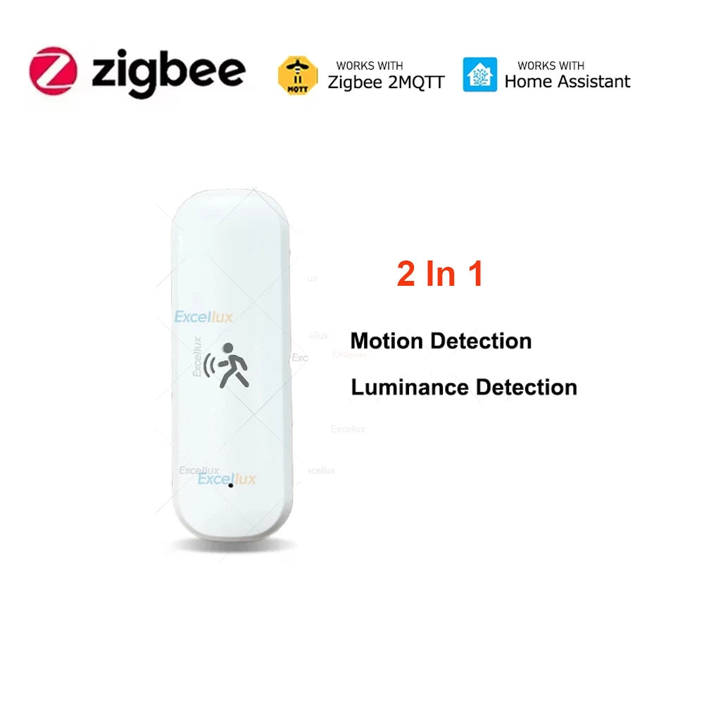 🏠 O SEXTO SENTIDO DA SUA CASA! Sensor de Movimento Inteligente ZigBee - O Cérebro de Segurança 3 em 1 🧠