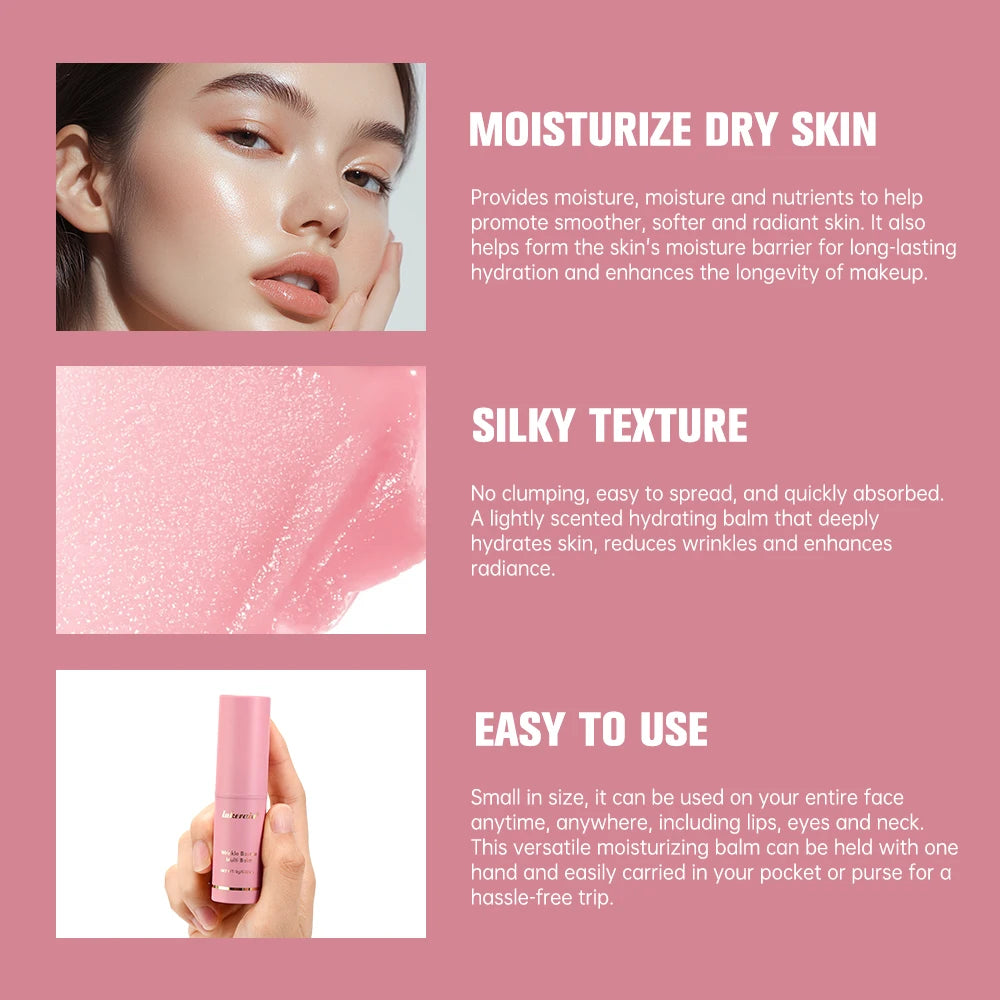 Moisturizing Collagen Multi Balm Stick – Wrinkle Care for Lips, Eyes & Face