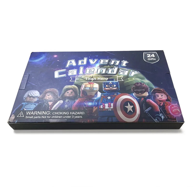 Calendário do Advento Marvel com 24 miniaturas de super-heróis