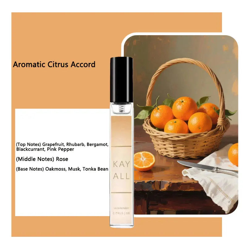 Perfume Feminino Floral Frutado Doce Elegante - Eau de Parfum Romântico com Base Amadeirada (10ml)