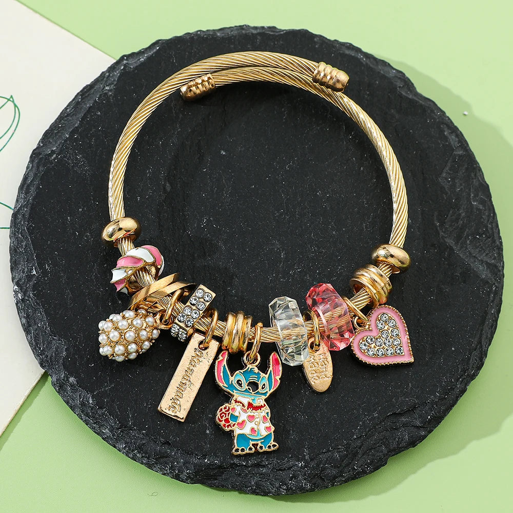 Pulseira infantil do Stitch da Disney