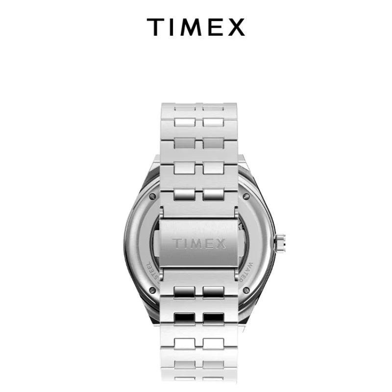 Men's Mechanical Multifunction Watch – Stainless Steel with Calendar, Stopwatch & Arabic Numeral Dial | Black Blue & Black Red