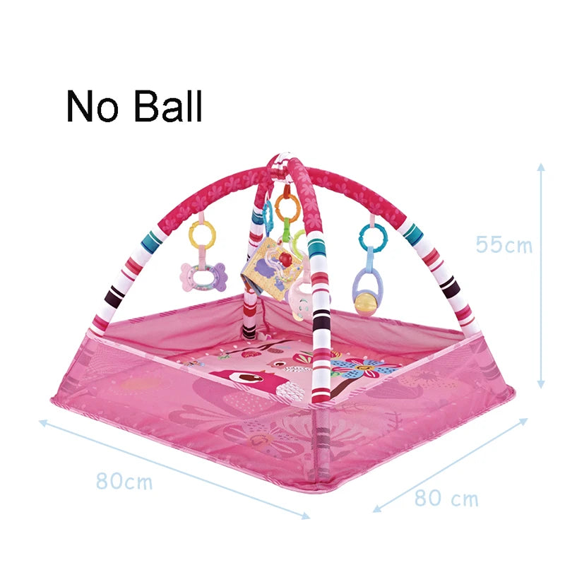 Educational Fitness Frame for Children – Play Mat & Crawling Activity Rug