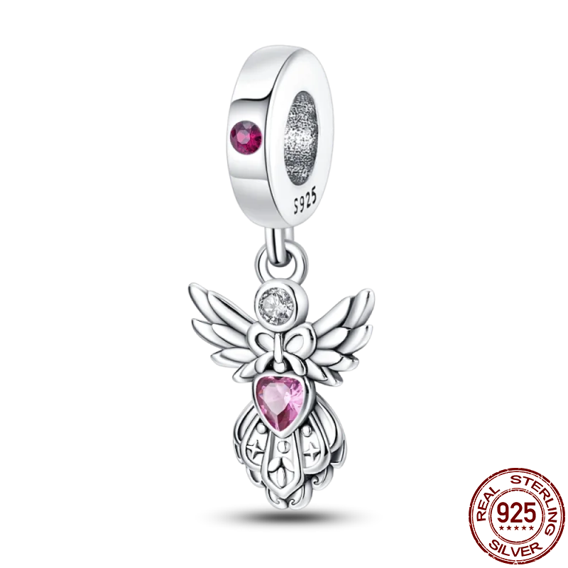 Berloque de Prata 925 com Zircônia - Berloque Compatível com Pulseira