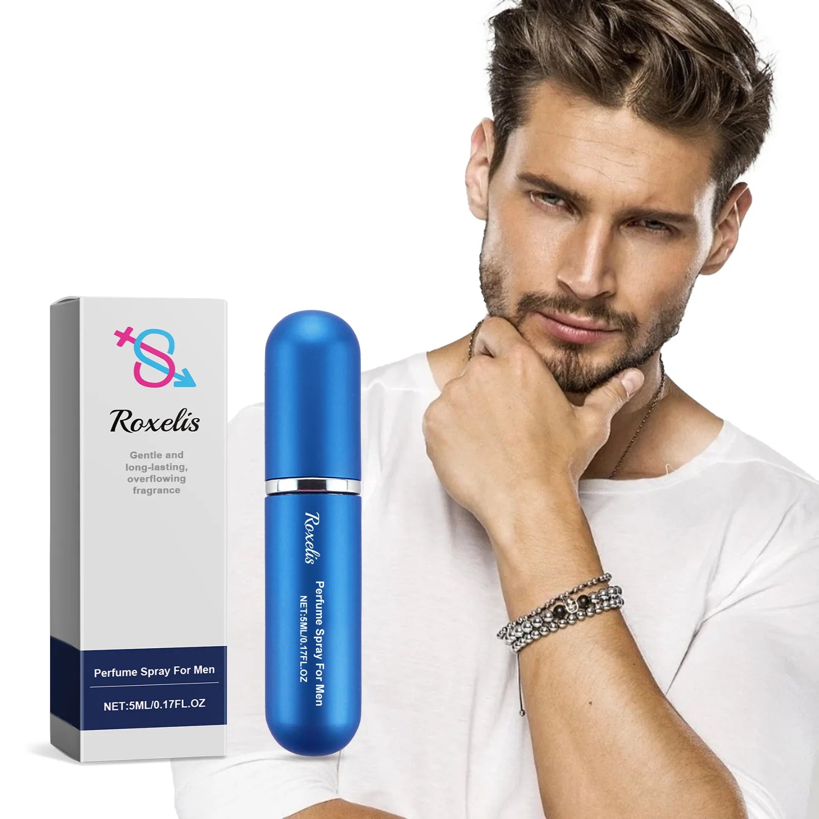Perfume Masculino Encantador - Fragrância Natural Duradoura com Temperamento Refrescante (100ml)