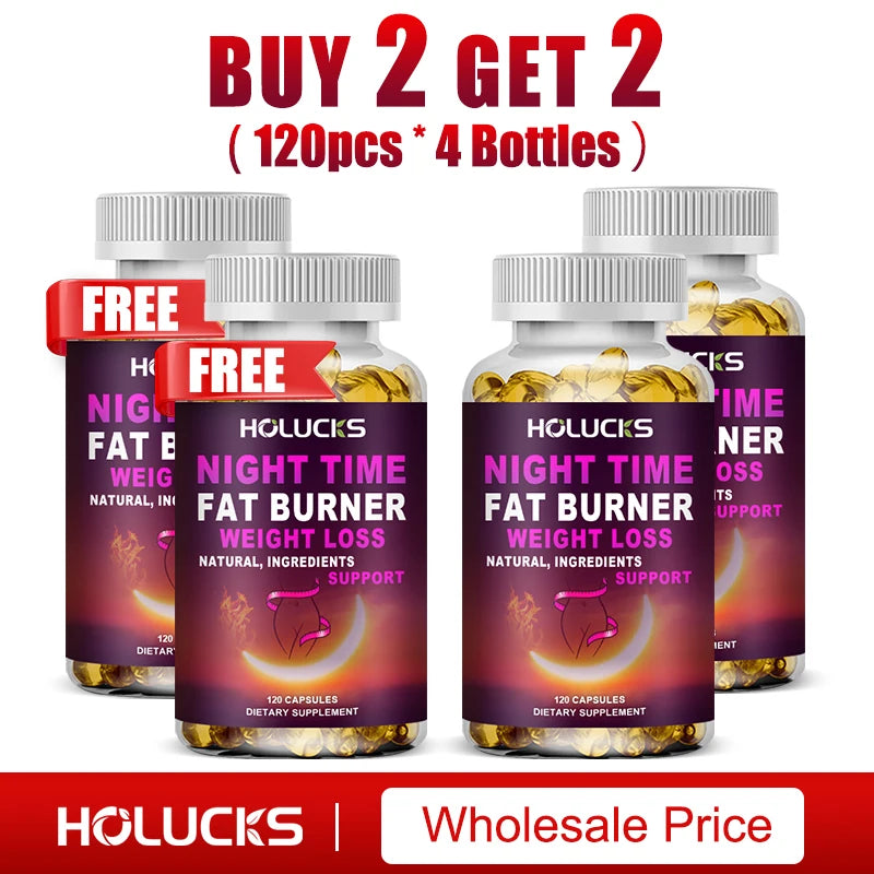 Queimador de Gordura Noturno - Cápsulas Avançadas para Sono e Perda de Peso com Feijão Branco e Garcinia Cambogia