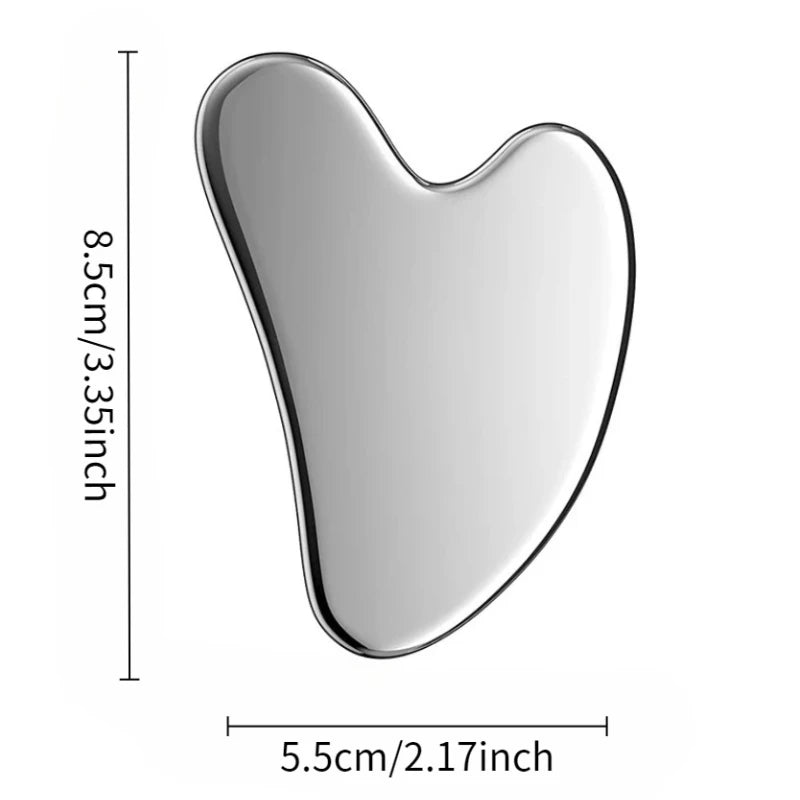 Stainless Steel Dolphin Gua Sha Facial Massage Tool