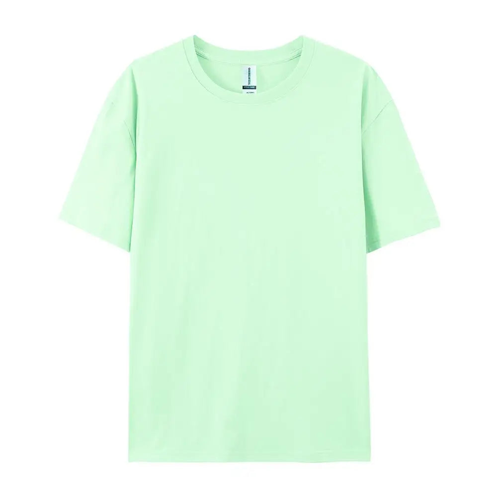 Loose Cotton T-Shirt Couple Fashion Trend Tee